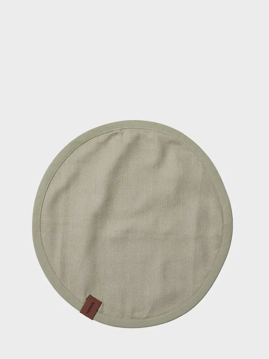 HUMDAKIN Oval køkkenklud Organic Textiles 026 Oak